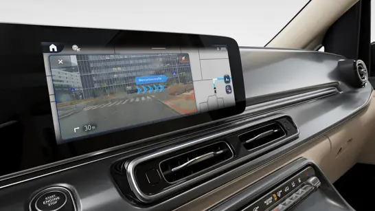 Mercedes V Klasse MBUX Augmented Reality für Navigation - Merbag Mercedes V Klasse MBUX Augmented Reality für Navigation - Merbag