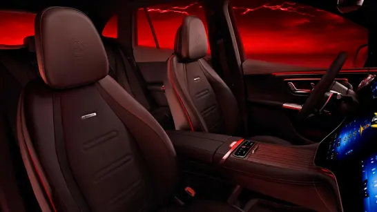 Mercedes-AMG EQE SUV 53 AMG AMG Sportsitze bei Merbag Probe sitzen Mercedes-AMG EQE SUV 53 AMG AMG Sportsitze bei Merbag Probe sitzen