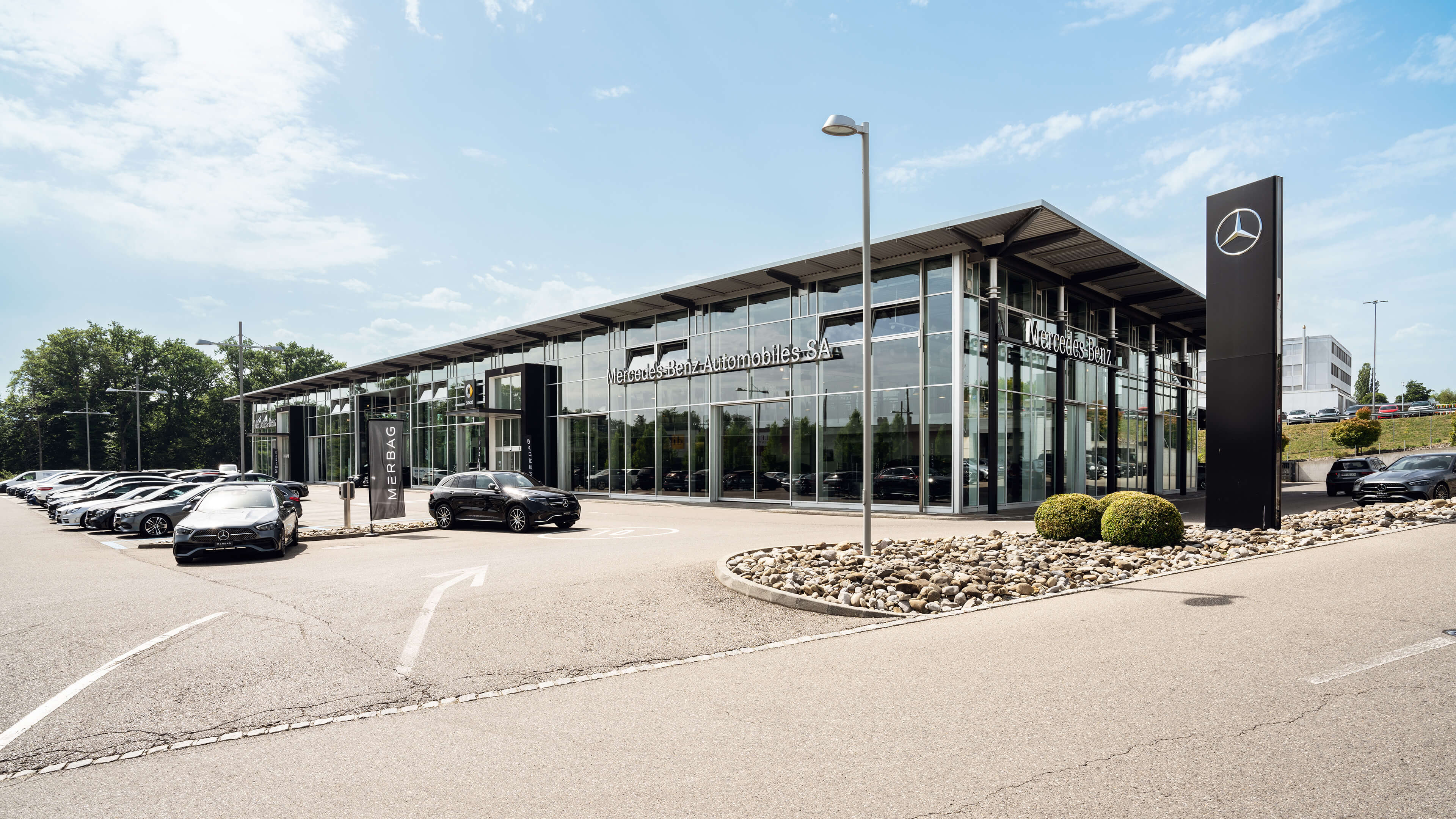 Granges Paccot Personenwagen Standort Aussenansicht 3840X2160