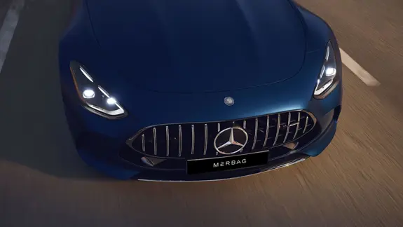 Mercedes AMG GT 55 AMG-spezifischer Kühlergrill und DIGITAL LIGHT - Merbag Mercedes AMG GT 55 AMG-spezifischer Kühlergrill und DIGITAL LIGHT - Merbag