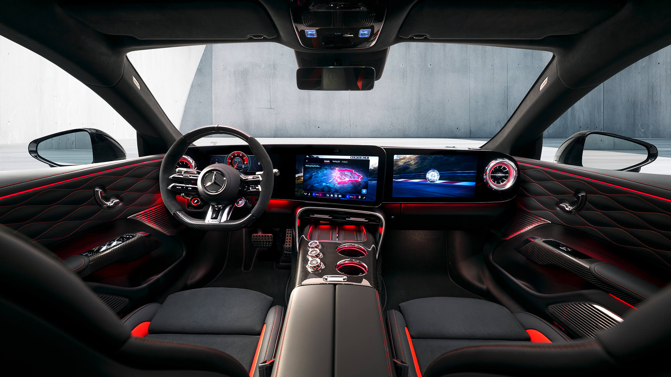 AMG GT 4 Tuerer Coupes Interieur
