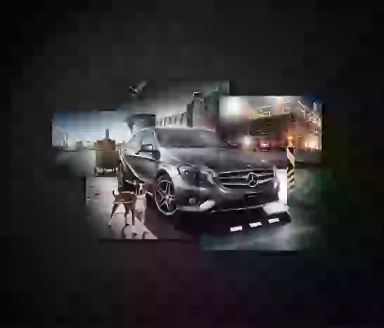 Aufklappbare Kacheln Mercedes Benz Repair 1092X819