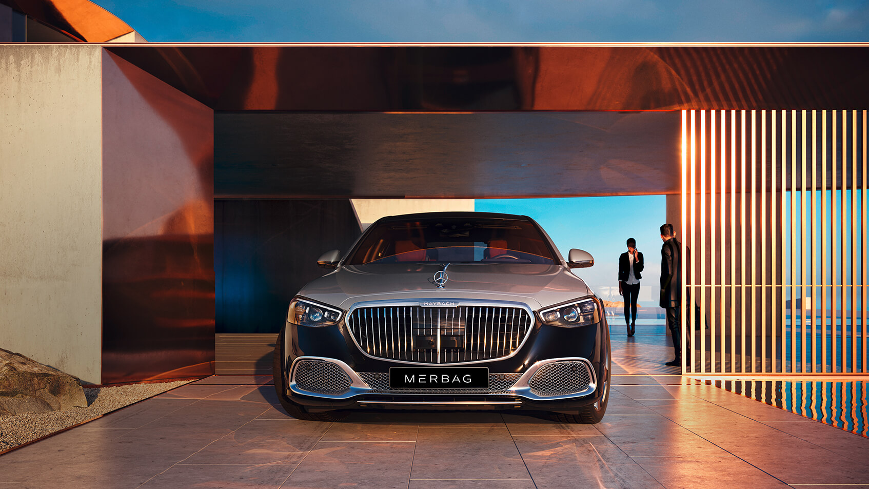 Mercedes-Maybach S-Klasse Limousine Sicherheit - Merbag