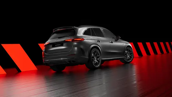 Mercedes AMG GLC 63 S E PERFROMANCE Heckansicht - Merbag Mercedes AMG GLC 63 S E PERFROMANCE Heckansicht - Merbag