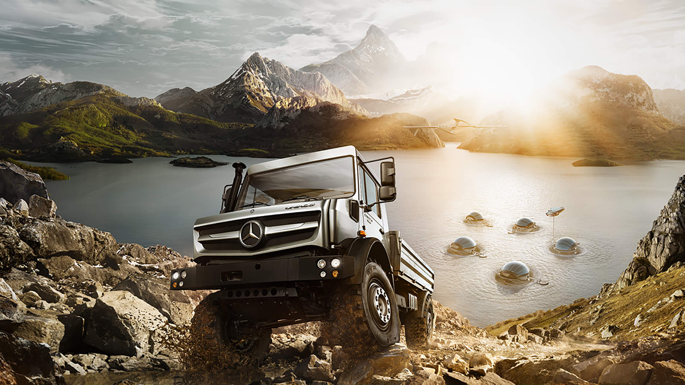 Mercedes Hochgelaendegaengiger Unimog 02