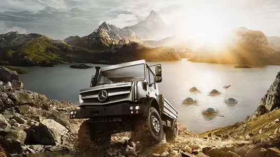 Mercedes Hochgelaendegaengiger Unimog 02 Mercedes Hochgelaendegaengiger Unimog 02