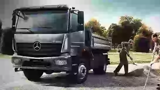Mercedes Atego Bauverkehr 05