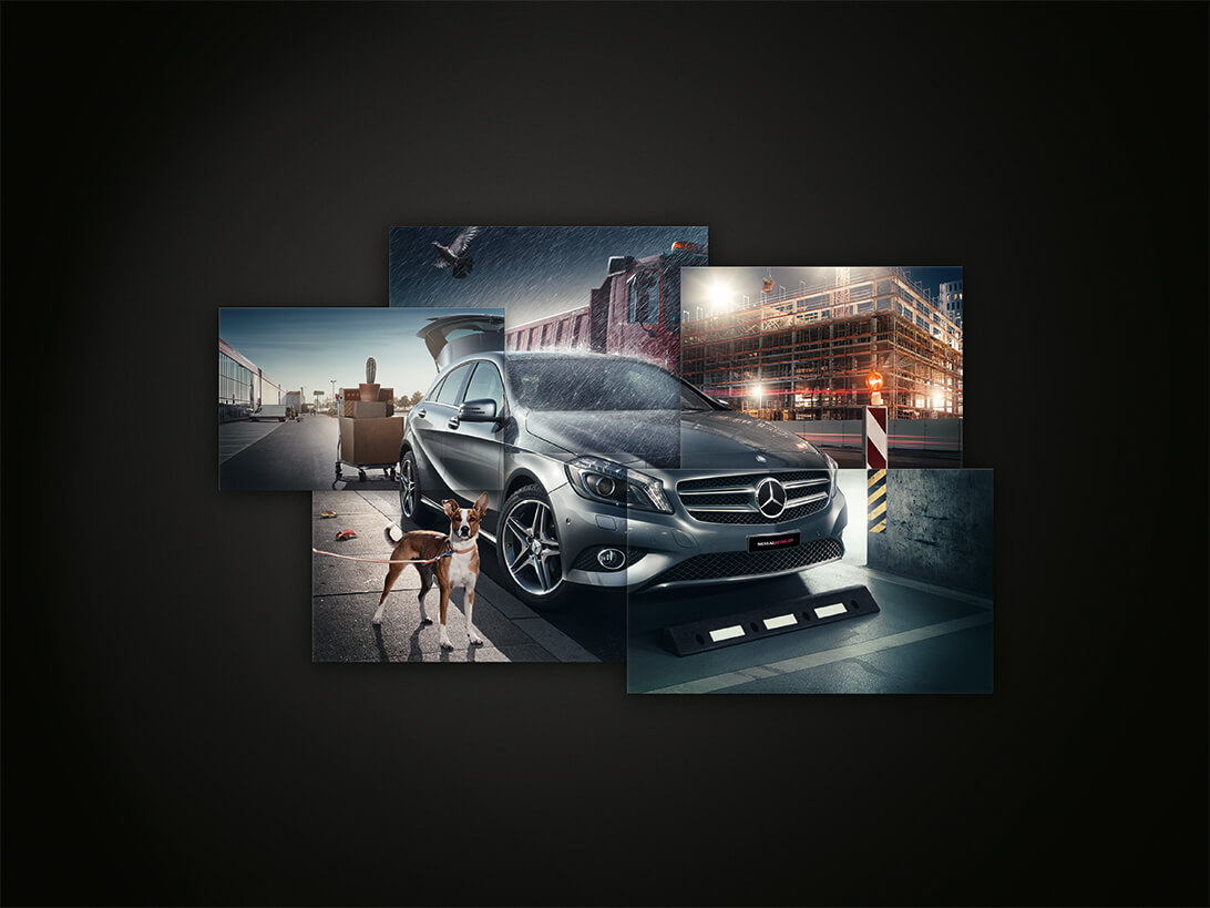 Aufklappbare Kacheln Mercedes Benz Repair 1092X819