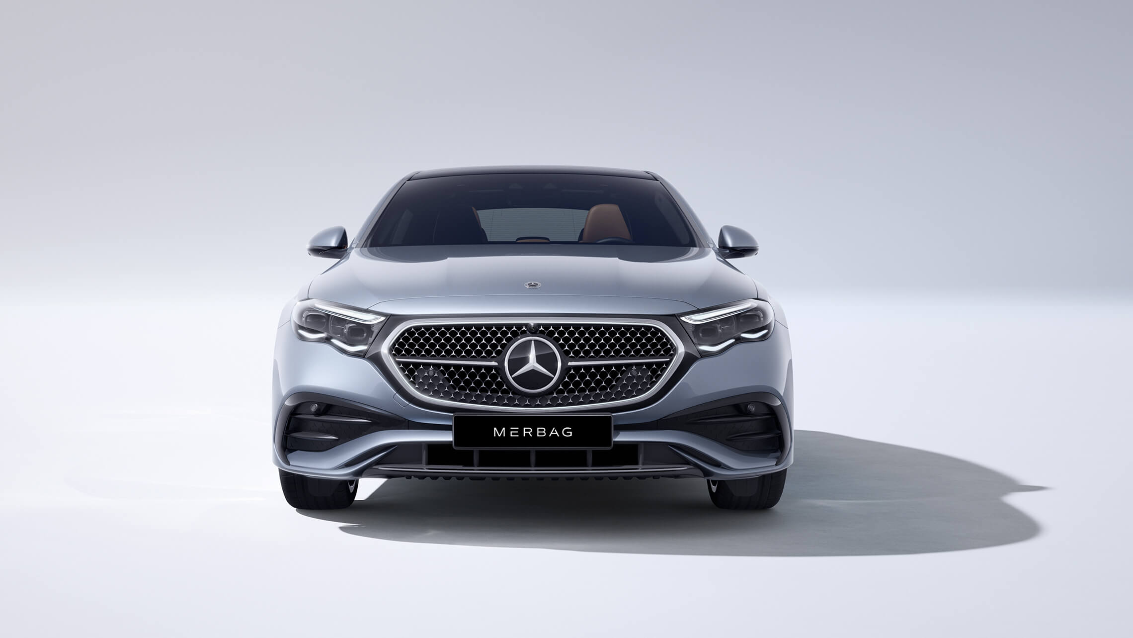 Mercedes-Benz E-Klasse Limousine beleuchteten Kühlerverkleidung - Merbag