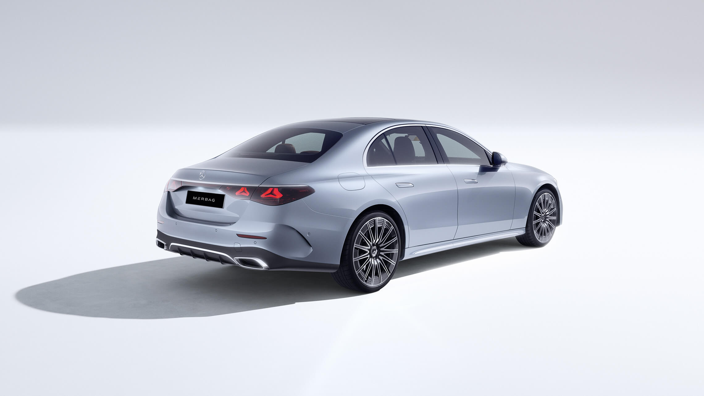 Mercedes-Benz E-Klasse Limousine elegant-dynamischen Heck - Merbag