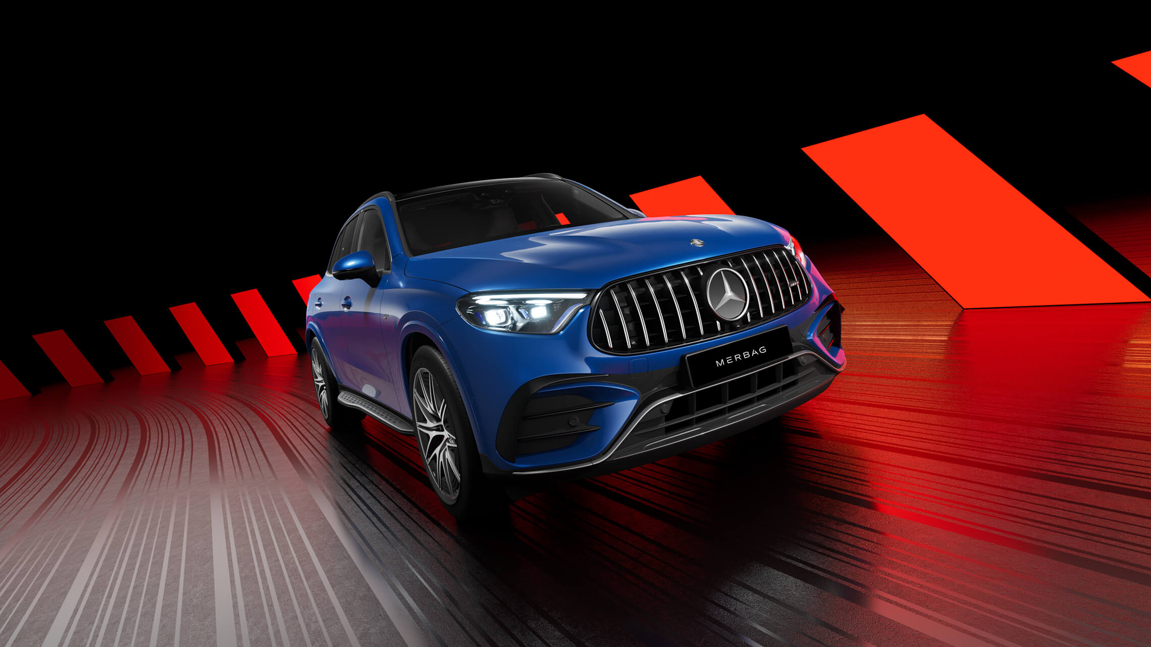 Mercedes-AMG GLC 43 4 MATIC Panamericana Grill - Merbag