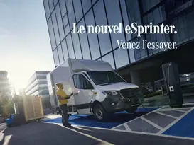 Le nouvel eSprinter. Espinter Probefahrt Fr