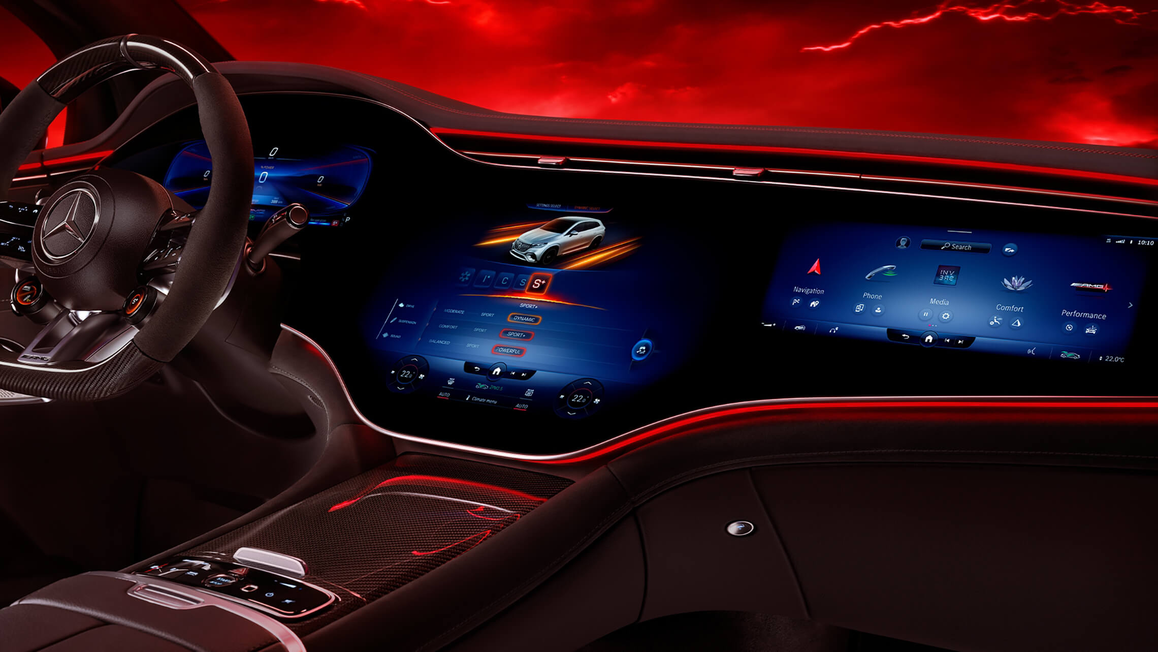 Mercedes-AMG EQE SUV 53 AMG Hyperscreen bei Merbag erleben