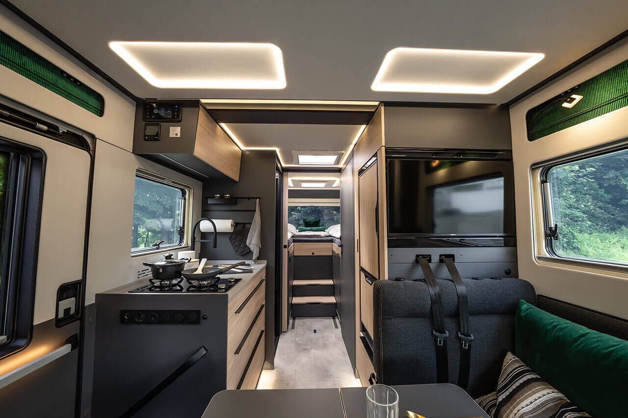 Frankia Next Cruiser Forest Innen Raumansicht