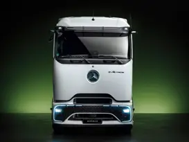 Der eActros 600 von Mercedes-Benz Trucks. Mercedes Eactros 600 04