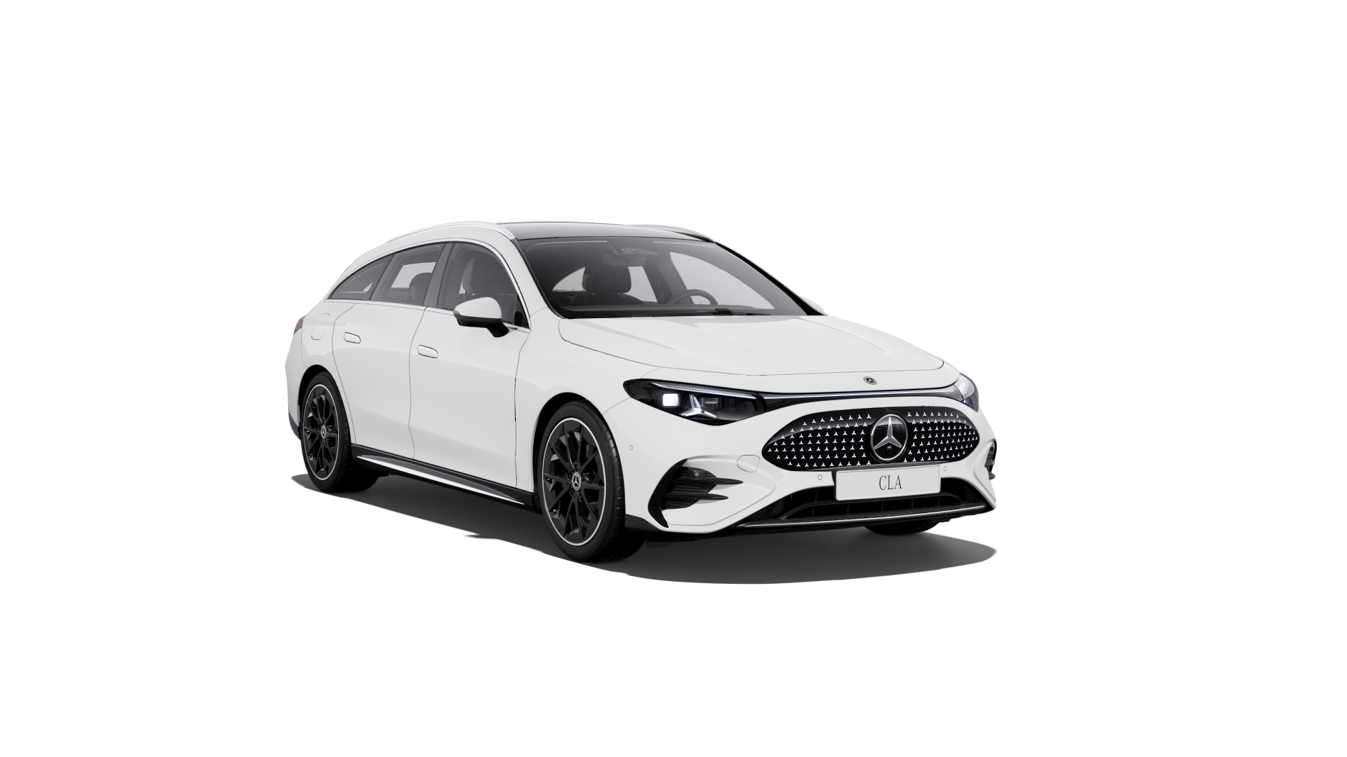 CLA Shooting Brake EQ Technologie Seitlich