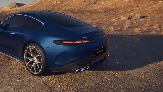 Mercedes AMG GT 55 AMG-spezifisches Heck - Merbag Mercedes AMG GT 55 AMG-spezifisches Heck - Merbag