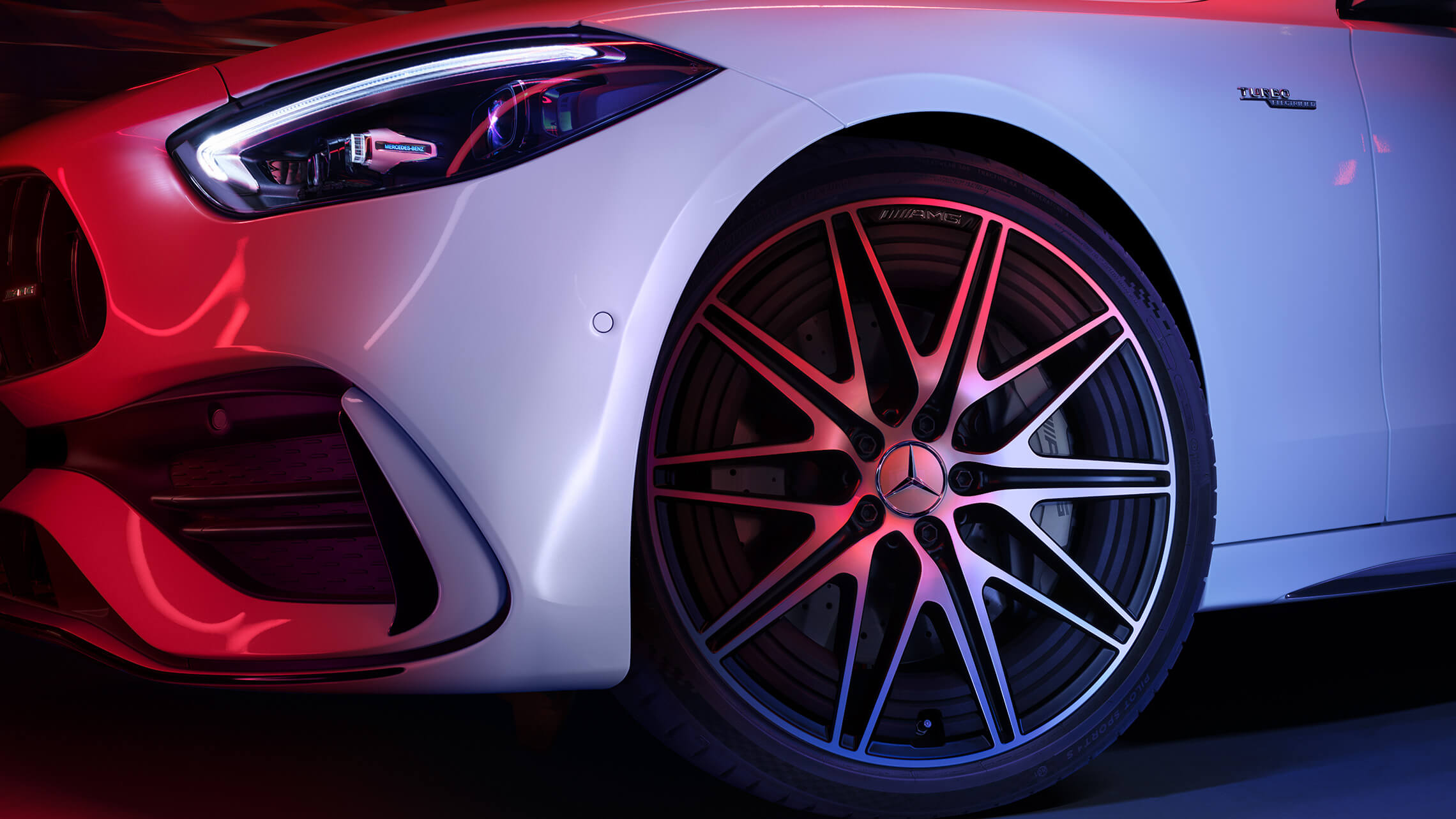 Mercedes-AMG C-Klasse Limousine AMG Leichtmetallräder im 5-Doppelspeichen-Design - Merbag