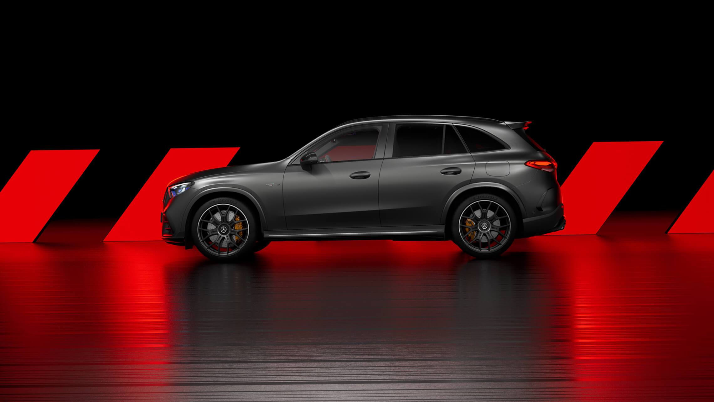 Mercedes-AMG GLC 63 S E PERFROMANCE Seitenansicht - Merbag