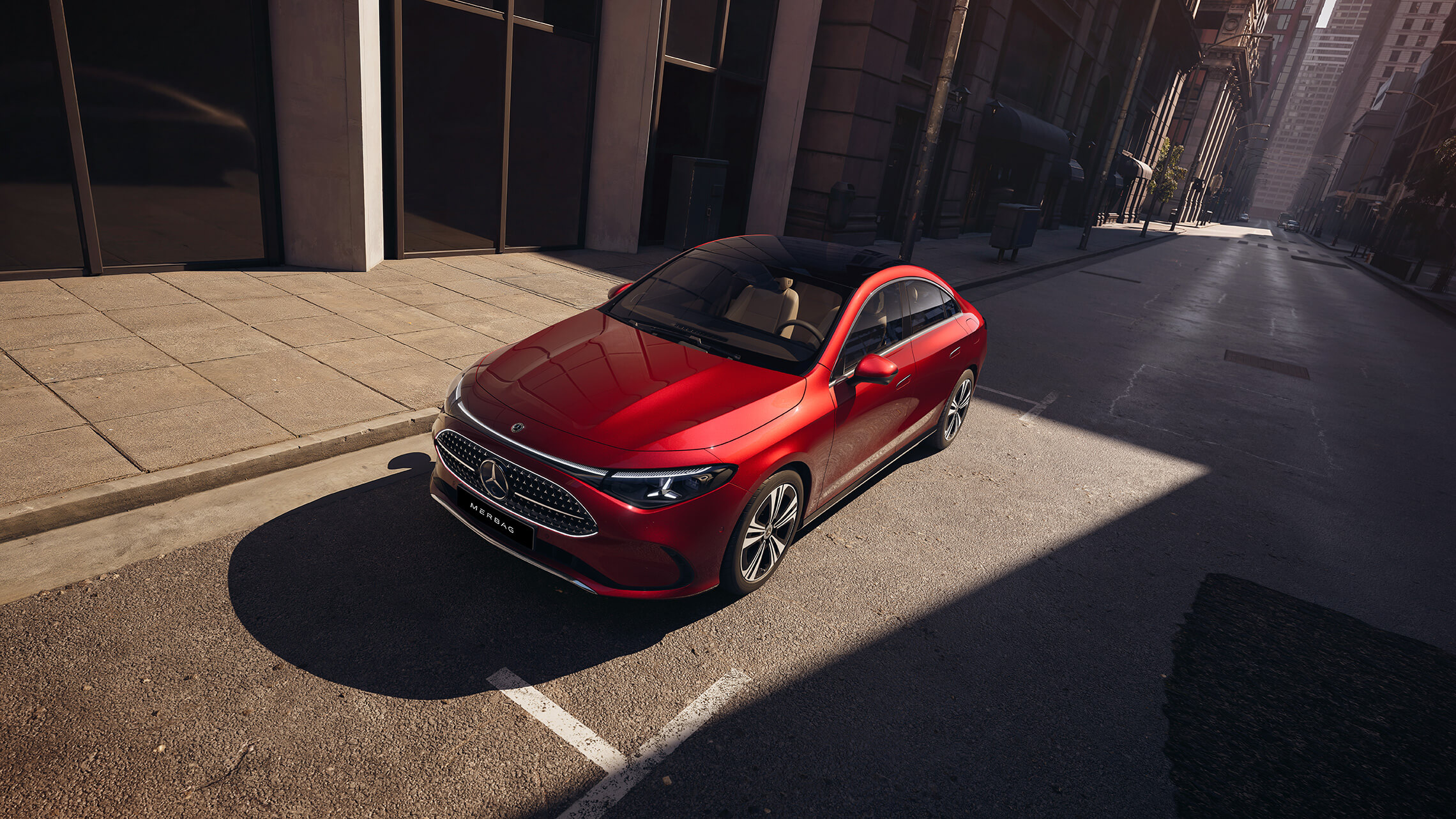 Mercedes-Benz CLA Coupe EQ Technologie 03 - Merbag